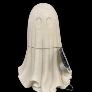 Martha Stewart Halloween 10” Cheesecloth LED Light Up Ghost new